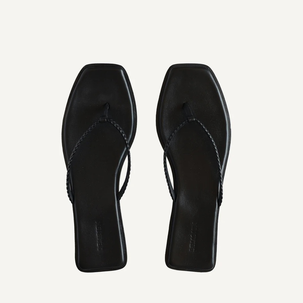 Bembien Dai Slide in Black - Size 39